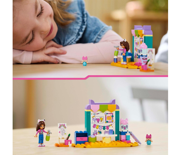 LEGO GABBY'S DOLLHOUSE 10795 Prace ręczne z Tekturzątkiem - 1248454 - zdjęcie 4